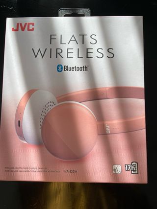 Auriculares JVC Flats Wireless Bluetooth Rosa