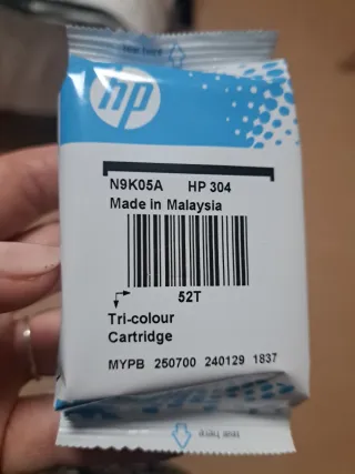 Cartucho Tinta HP 304 
 Tricolor