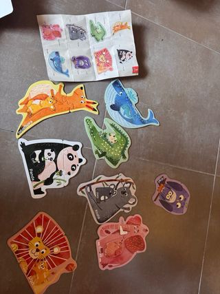 Puzzle MierEdu Animales Bebé 1.5+