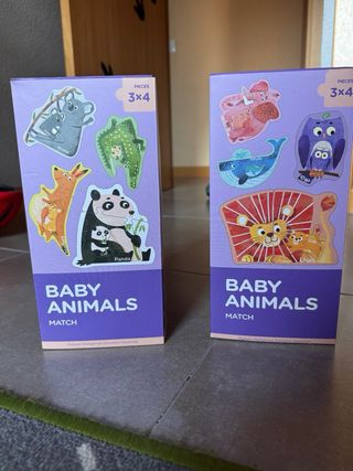 Puzzle MierEdu Animales Bebé 1.5+