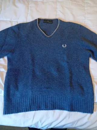 Jersey Fred Perry Azul Talla M