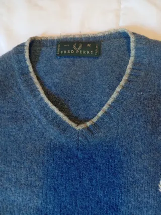 Jersey Fred Perry Azul Talla M