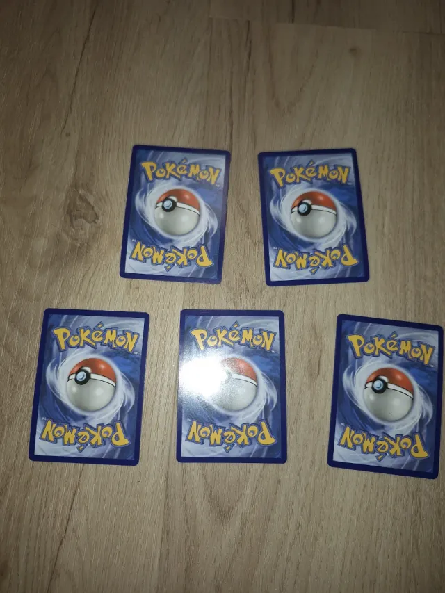 Lote 5 Cartas Pokémon Detective Pikachu