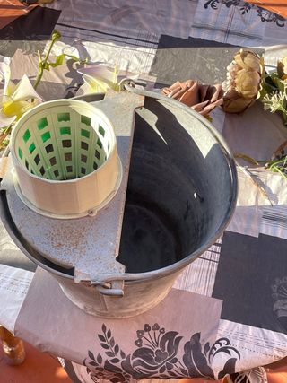 Cubo Fregona Metálico 1960