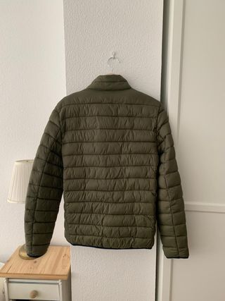 Abrigo plumas verde militar Springfield Talla S