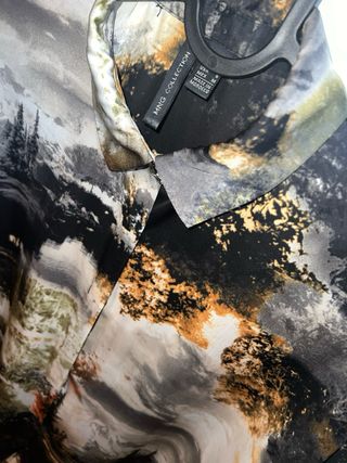 Camisa Mango Estampada