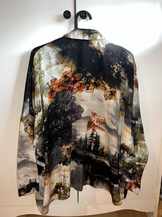 Camisa Mango Estampada