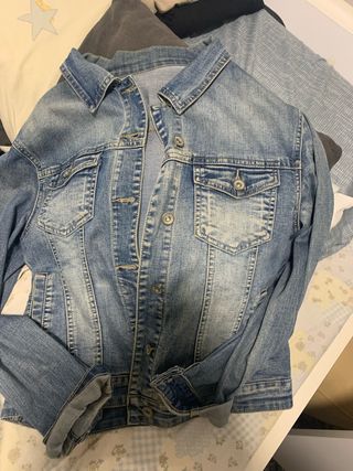 Chaqueta tejana vaquera