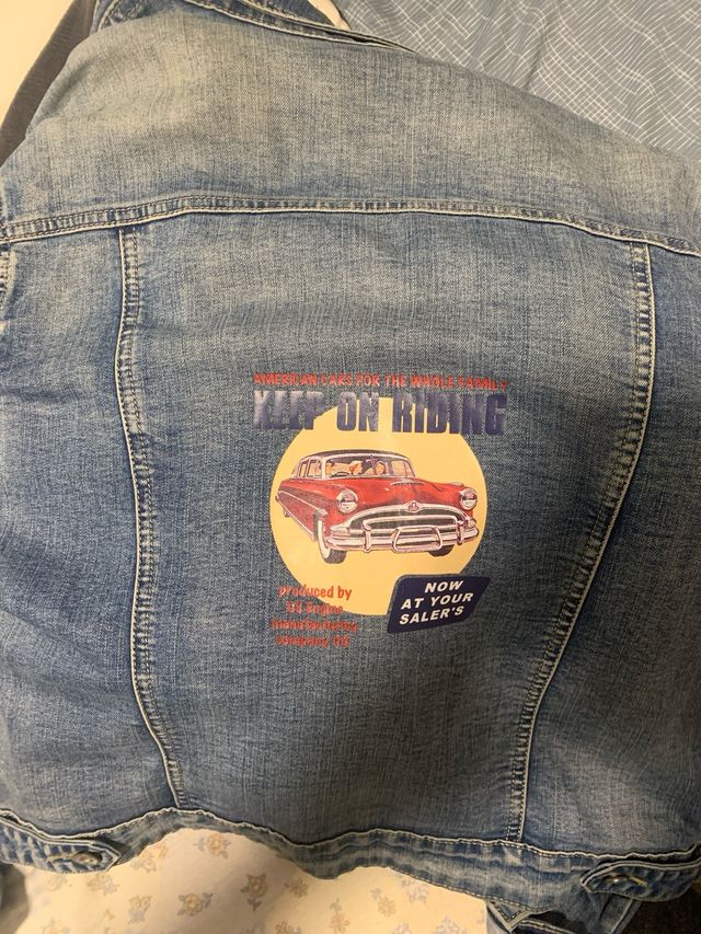 Chaqueta tejana vaquera