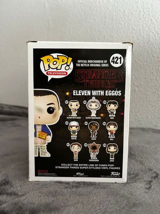 Funko Pop Stranger Things 421 Eleven con Eggos