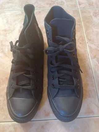Converse Talla 40 Negras