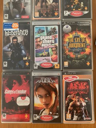 Pacchetto PSP 3004 + 11 giochi