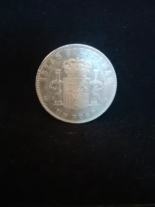 Moneda Islas Filipinas 1 Peso plata 1897