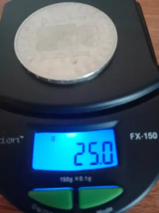 Moneda Islas Filipinas 1 Peso plata 1897