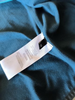 Sudadera Ternua niño azul y gris