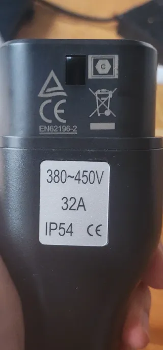 Conector Tipo 2 Trifásico 22 kW ( IEC 62196-2 )