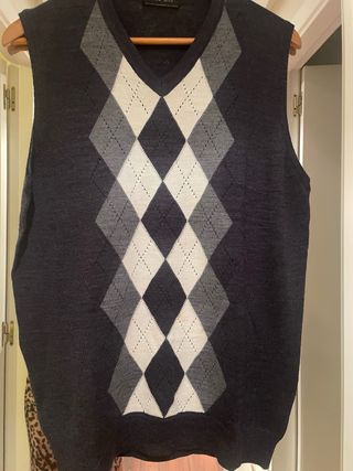 Chaleco de punto Zara Hombre
