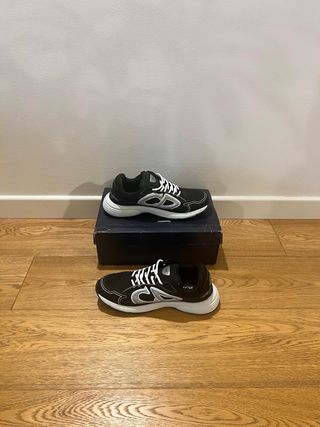 Dior B30 Sneakers Nero Argento