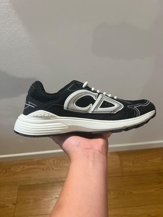 Dior B30 Sneakers Nero Argento
