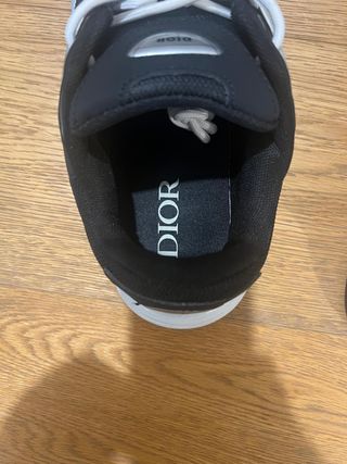 Dior B30 Sneakers Nero Argento