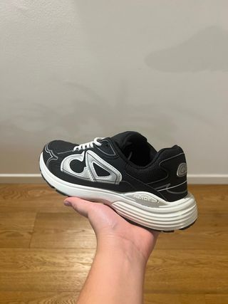 Dior B30 Sneakers Nero Argento