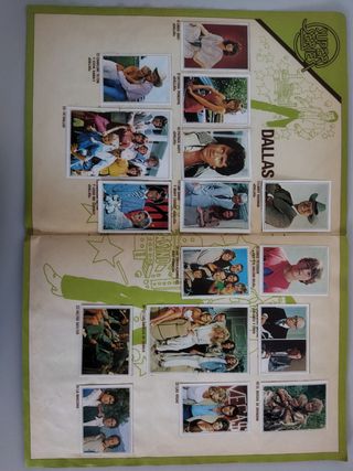 Álbum cromos Tele Pop años 80