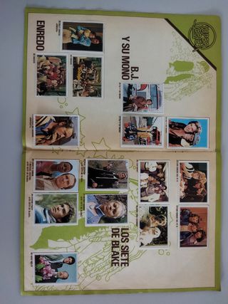 Álbum cromos Tele Pop años 80
