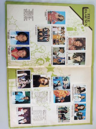 Álbum cromos Tele Pop años 80