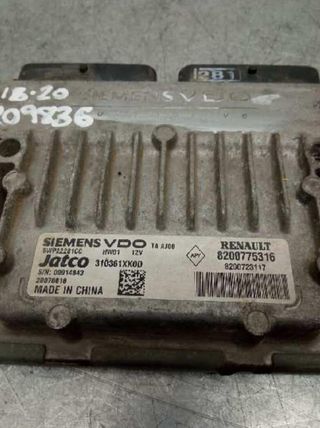 Centralita motor 310361xk0d renault laguna 209836