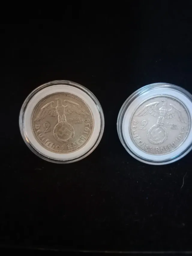 2 Monedas Alemanas 1937/38 OFERTA 22€€€€€