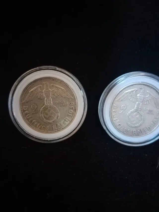 2 Monedas Alemanas 1937/38 OFERTA 22€€€€€