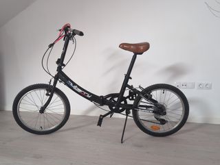 Bicicleta Plegable Mulberry Negra