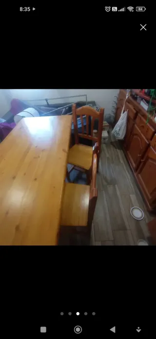 Comedor rústico completo