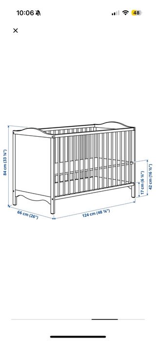 Cuna Ikea