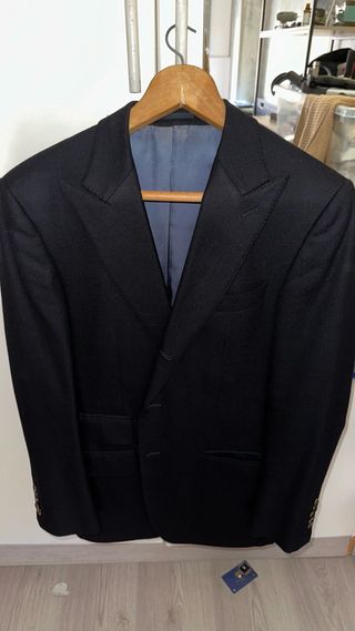 Muy Negociable Americana Suitsupply navy 