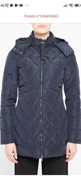 Anorak Emporio Armani Mujer Azul