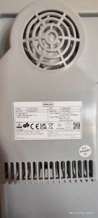 Nevera Portátil Eléctrica Trolley 39L