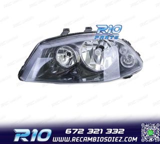 FARO IZQ SEAT IBIZA 6L 02-09 CORDOBA 02-10 H7 + H3