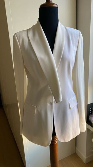 Giacca elegante bianca