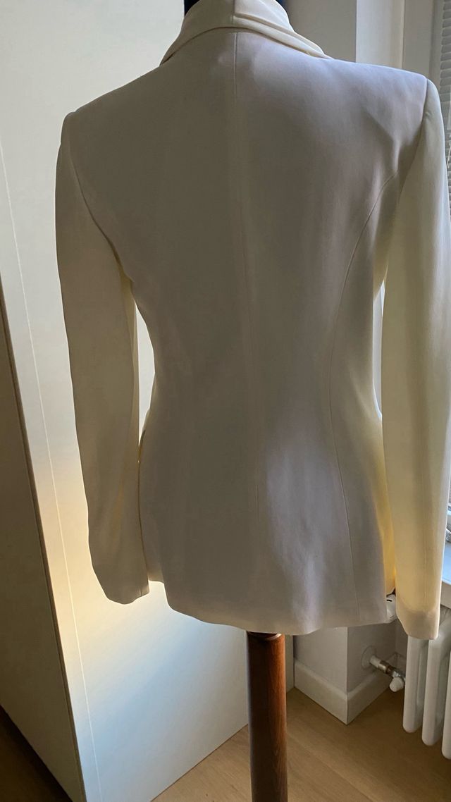 Giacca elegante bianca