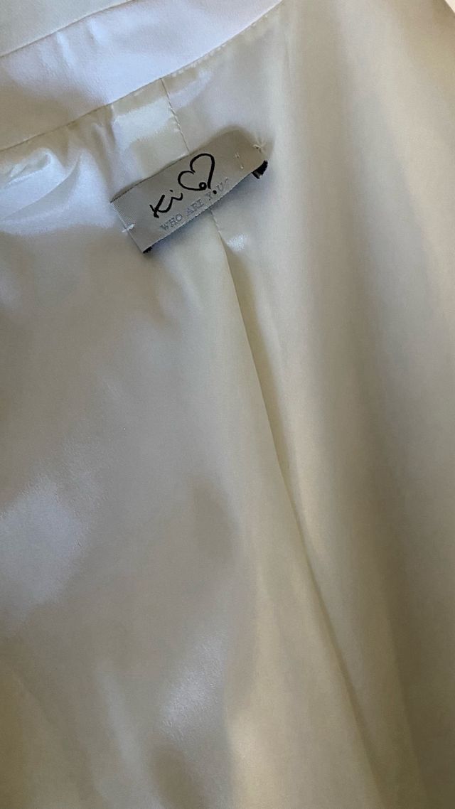 Giacca elegante bianca