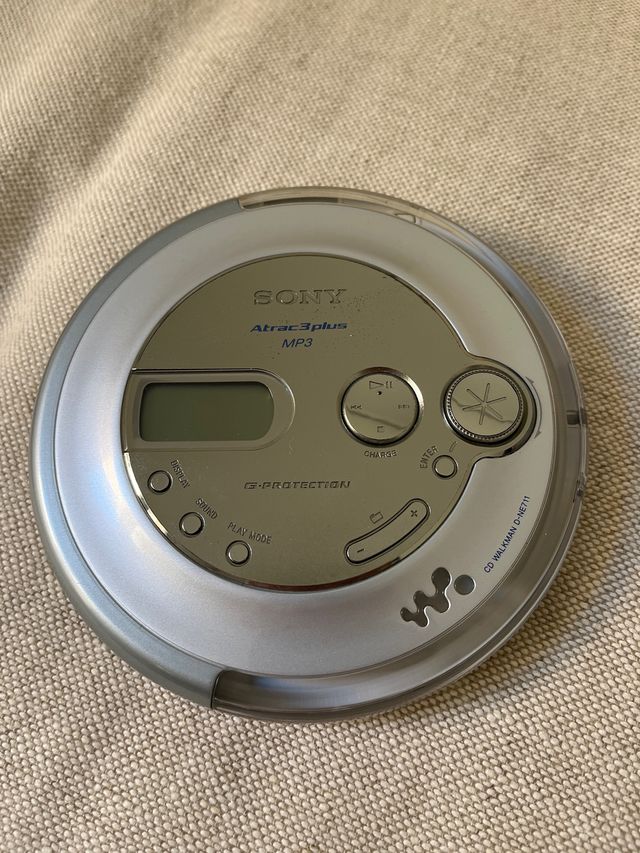 Reproductor CD Sony Walkman Atrac3plus MP3