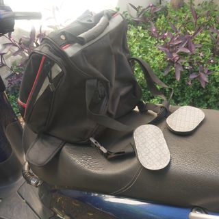 Mochila Moto SHAD SC20 Negra y Roja