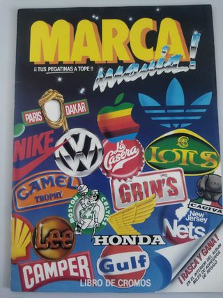 Álbum de Cromos Marca Manía Completo
