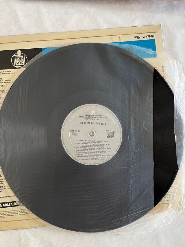 3 Vinilos Joan Baez - Uno es doble