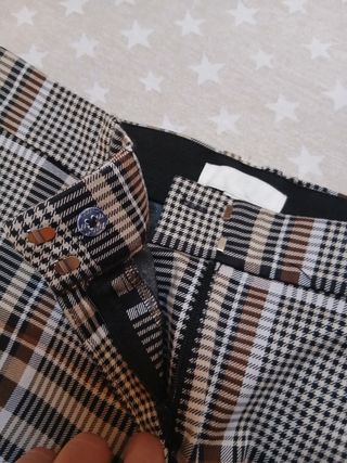 Pantalón cuadros H&M nuevo