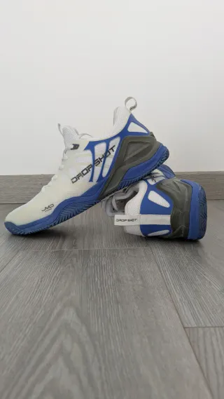 Zapatillas pádel Drop Shot Mylar Azul/Blanco