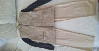 Conjunto deportivo MITO beige y azul marino 