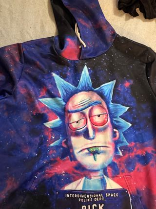 Sudadera Rick Galaxia