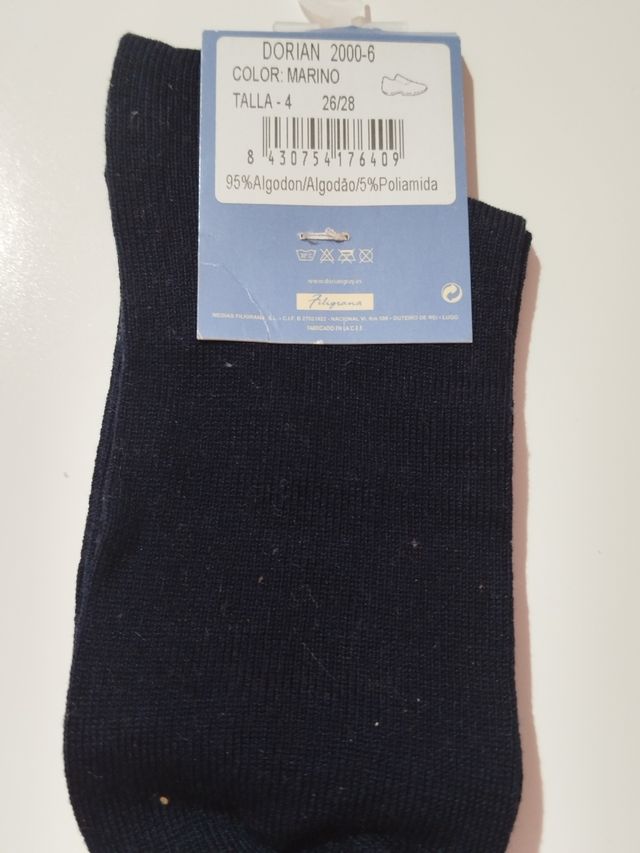 Calcetines Dorian Gray Marino Talla 26/28